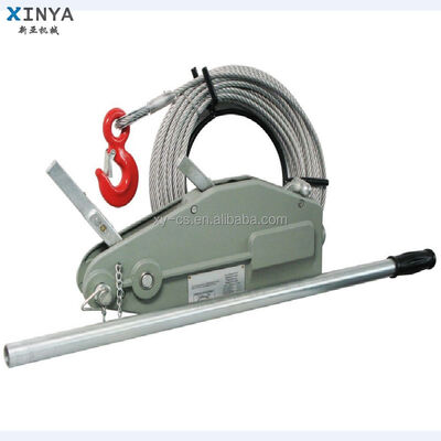 Buy Steel Construction Cable Winch Puller with 1/3/5/8-Ton Capacity and Safety Latch for Secure Pulling Tasks online manufacture