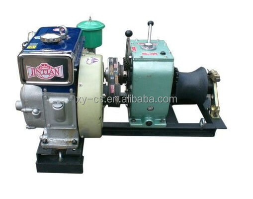 Buy Steel Construction Cable Winch Puller with 1/3/5/8-Ton Capacity and Safety Latch for Heavy Load Handling online manufacture