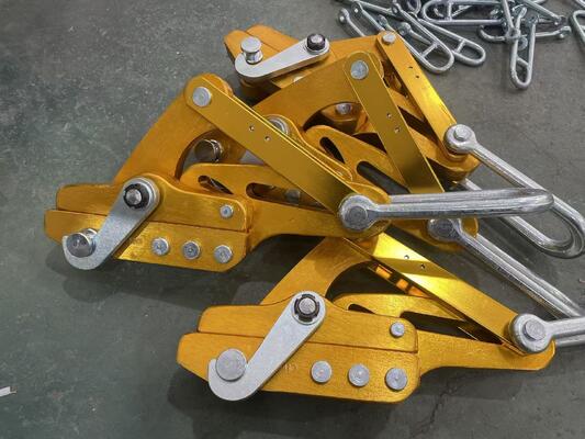 Buy 8–20mm 16–25kN Aluminum Alloy Come Along Clamp for OPGW Power Line Installation online manufacture