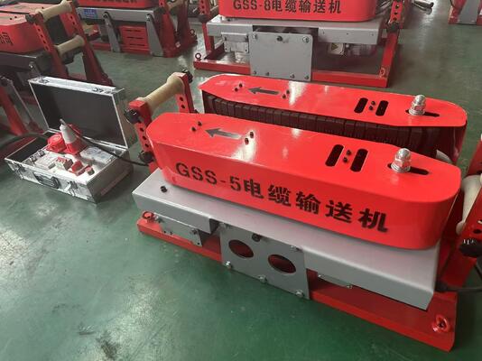 Buy GSS-5 Electric Cable Conveyor with 12000N Conveying Force for 10–190mm Cable Diameter and 2×1.1kW Dual Motor Drive online manufacture