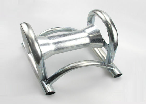 Buy Zinc-Plated Steel Bridge-Type Cable Roller with 10KN Rated Load for Efficient Cable Installation online manufacture