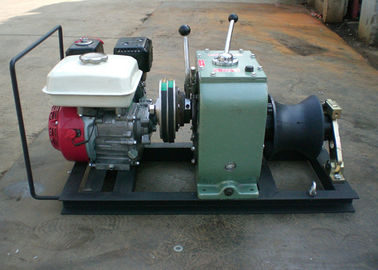 3 Ton gasoline engine speedy capstan winch with shaft driven