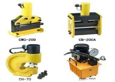 CWC Hydraulic Copper And Aluminum Busbar Processing Machine For Cutting Bending Tools