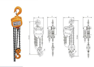 Building Basic Construction Tools And Equipment Lever Lifting Pulley Block With Chain