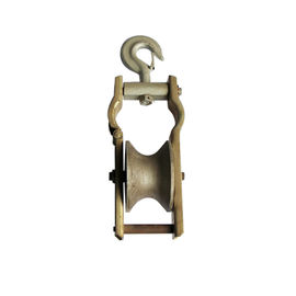 Cable Pulley Block And Tackle Single Sheave Transmission Line Stringing Tools For Cable Hanging