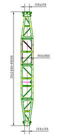 Stringing Euqipment LBN Aluminum Alloy Gin Pole For Tower Erection