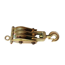 Wire Rope Pulley Block Lifting Pulley Double Wheels Pulley Hook Pulley