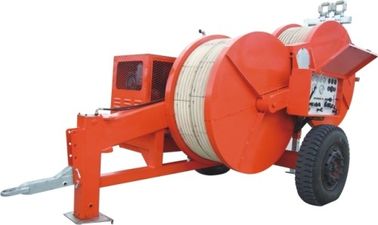 40KN Hydraulic Cable Tension Stringing Equipment With MC Nylon Bullwheel