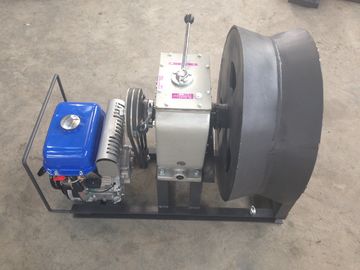 3 Ton 600 Diameter Cable Capstan Pulling Winch with Yamaha Gasoline Engine for Cable Stringing