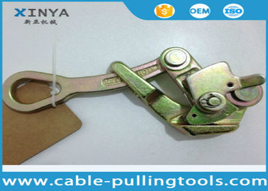 Steel Pulling Grip Come Along Clamp For ACSR or AAC , Wire Rope Grip