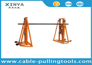 15T - 20T Cable Handling Equipment / Cable Drum Hydraulic Reel stand