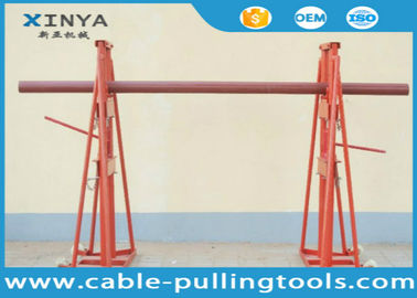 15T - 20T Cable Handling Equipment / Cable Drum Hydraulic Reel stand