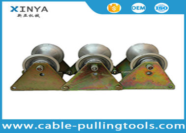 Aluminum Straight Line Cable Pulley Wheels Cable Roller Trech Roller for Releasing the Cable