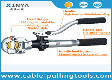 60 KN Output Manual Hydraulic Cable Lug Crimping Tool with Safety Valve