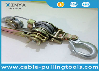 1 Ton Double Hook Wire Rope Puller Cable Puller for Tightening Wire