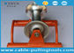 Straight Line Cable Laying Roller Cable Pulley With Aluminum Wheel