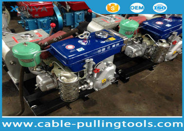 Cable Pulling Machine 3T Diesel Winch For Tower Erection During Transmission Line