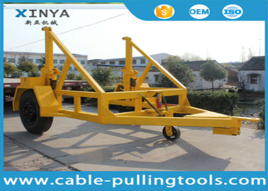 10T Cable Carriage Vehicle Cable Drum Trailer Cable Reel Trailer Underground Cable Tools