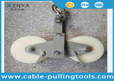 Model SHR-2.5 25KN Tandem Sheave Stringing Blocks With Nylon Wheel