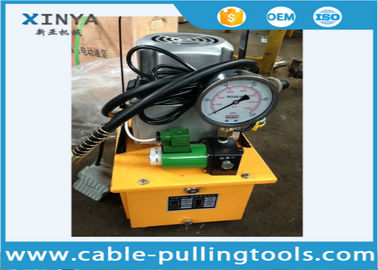 220V 700bar Electric Hydraulic Pump Transmission Line Stringing Tools With Hydraulic Puncher , Bender , Cylinder