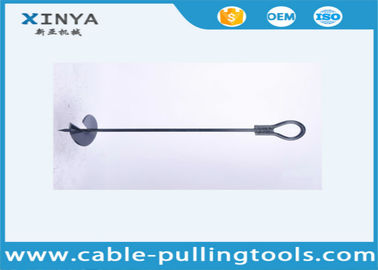 Manufacture Earth Screw Anchor Earth Anchor Drill 1710mm with 300mm Diameter Disk