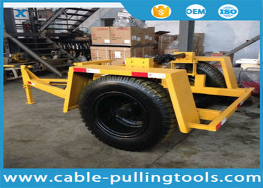 Welded Steel Underground Cable Tools 2 Ton Cable Reel Trailer Cable Carriage Vehicle