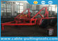 12 Ton Capacity Cable Drum Trailer Underground Cable Tools With Hand Brake and Air Brake