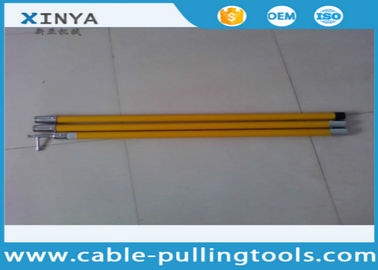 Telescopic Fiberglass Hot Stick For High Voltage Insulating Switch Out Operating