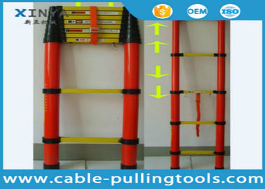 FRP Insulation Ladder Safety Tools Multi - Section Insulated Telescopic Ladder