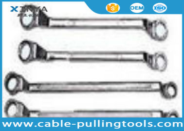 Alloy steel Carbon Steel Double Offset Ring Spanner Wrench to tighten the bolt