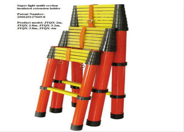 FRP Insulation Ladder Multi - Section Insulated Telescopic Ladder Protective Tools