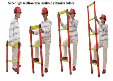 FRP Insulation Ladder Multi - Section Insulated Telescopic Ladder Protective Tools