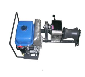 JJM1Q 1 Ton Lifting Gas Powered Winch 15m / Min With Honda / YAMAHA Engine