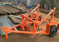 Multifunction Underground Cable Tools 3 Tons cable drum trailer for transporting