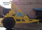 5 Ton Cable Drum Carriage , Cable Reel Trailer With Over Run Brake System
