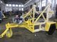 10 Ton Cable Trailer Underground Cable Tools For Cable Transportation