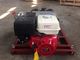 5tons Double Capstan Drum Winch With Trailer Can Match Honda / Yamaha Gasoline Engine