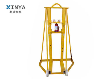 Hydraulic Cable Reel Stand Cable Drum Jack For Supporting Cable Drum