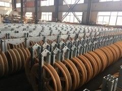 Steel Frame Single Conductor Stringing Blocks Shdn660