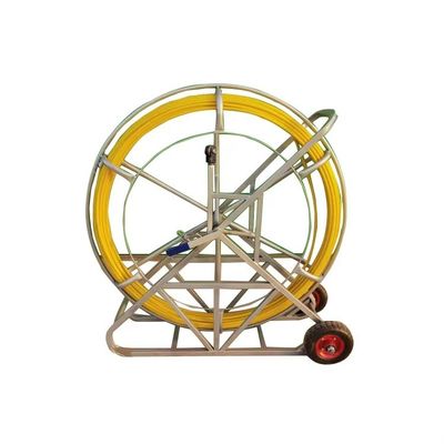 Length Fiberglass Fiber Snake Cable Duct Rodder Push Rod For Telecom Optical Fiber Cable Pulling And Cleaning