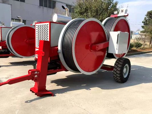 2x50KN Hydraulic Tensioner Wire Tension Device For Stringing Two Conductor