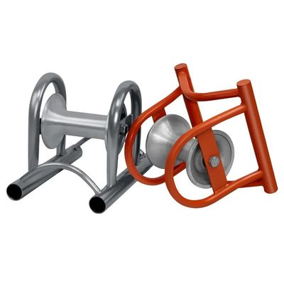 Underground Single Cable Laying Guide Roller Aluminum Nylon Wheel Manhole Cable Roller