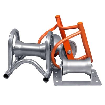 Underground Single Cable Laying Guide Roller Aluminum Nylon Wheel Manhole Cable Roller