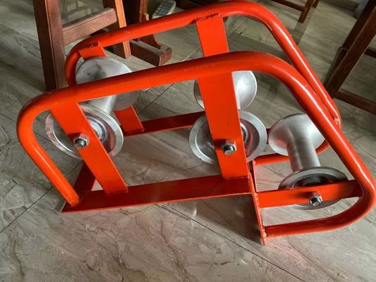 3 Drum Corner Cable Pulley Roller