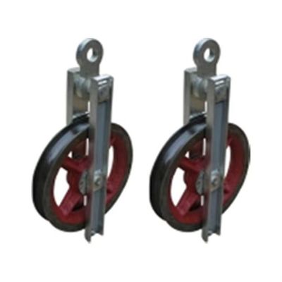  Steel Sheave High-Speed Stringing Block Customizable OEM Timing Wire Rope Cable Pulley String Direct Manufacturer