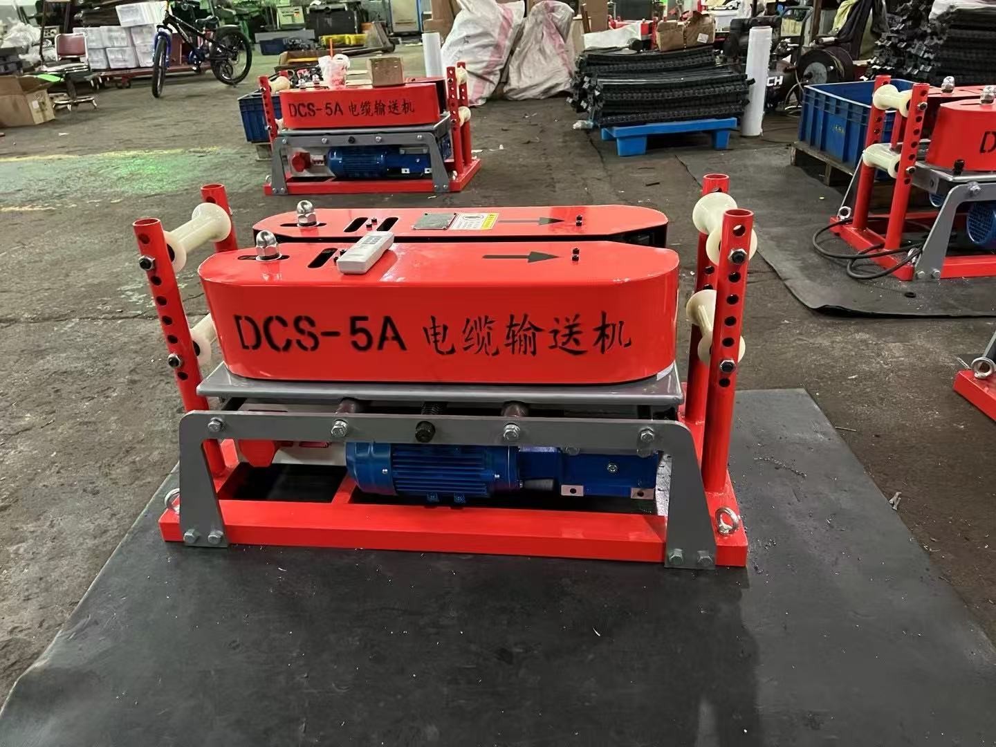 Cable String Machine Stringing Equipment Cable Conveyor Cable Feeder For Laying Cables