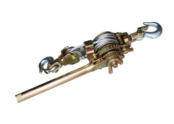1–3 Ton Hand Cable Puller Wire Rope Ratchet Puller with Manual Operation and Corrosion-Resistant Finish