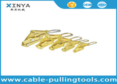 High Strength 8KN Aluminum Alloy Wire Pulling Clamp for 25-70mm² ACSR Cable Installation