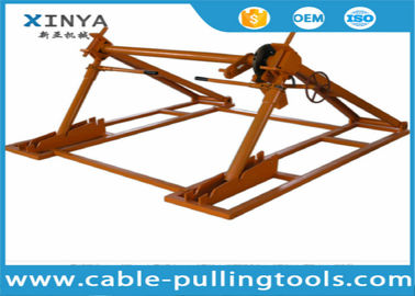 Integratd Cable Reel Stand With Disc Tension Brake