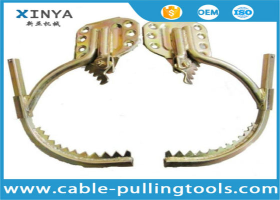 Heavy Duty Electrical Wood Pole Climber With Spikes For Max 400mm Wooden Poles